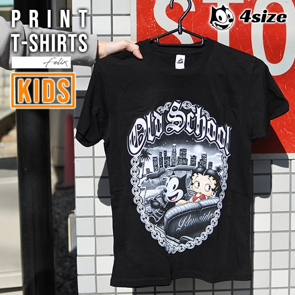 Tシャツ 半袖 メンズ ブラック SHAKA WEAR シャカ FELIX THE CAT