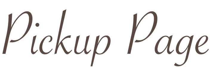 Pickup Page