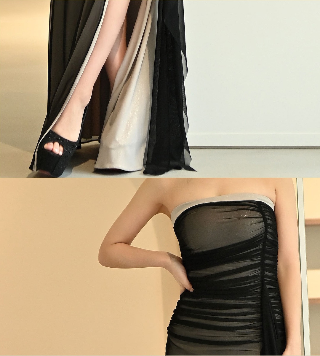 シアーロングベアドレス