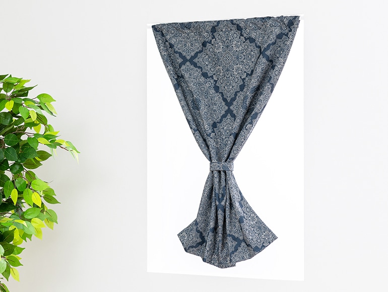 完全遮光 防音 デザインにもこだわった機能性オーダーカフェカーテン