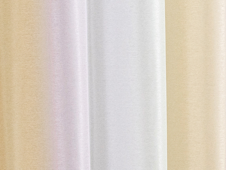 繊細に輝く光沢のグラデーション2級遮光カーテン「ルナ」ブルー | 遮光 
