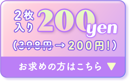 2枚入り200円