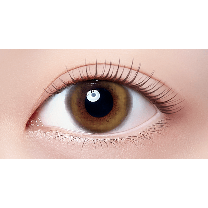 マロンベージュ装着写真