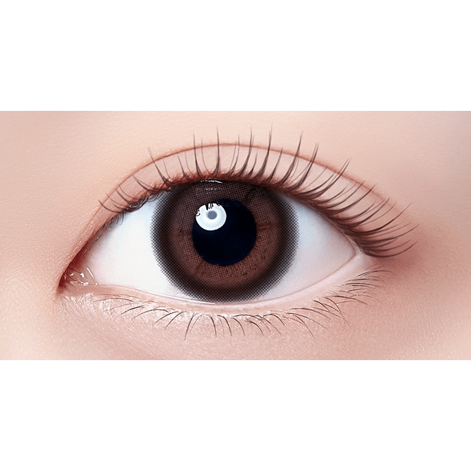 ショコラブラウン装着写真