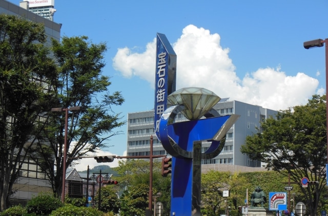 ジュエリーの街甲府