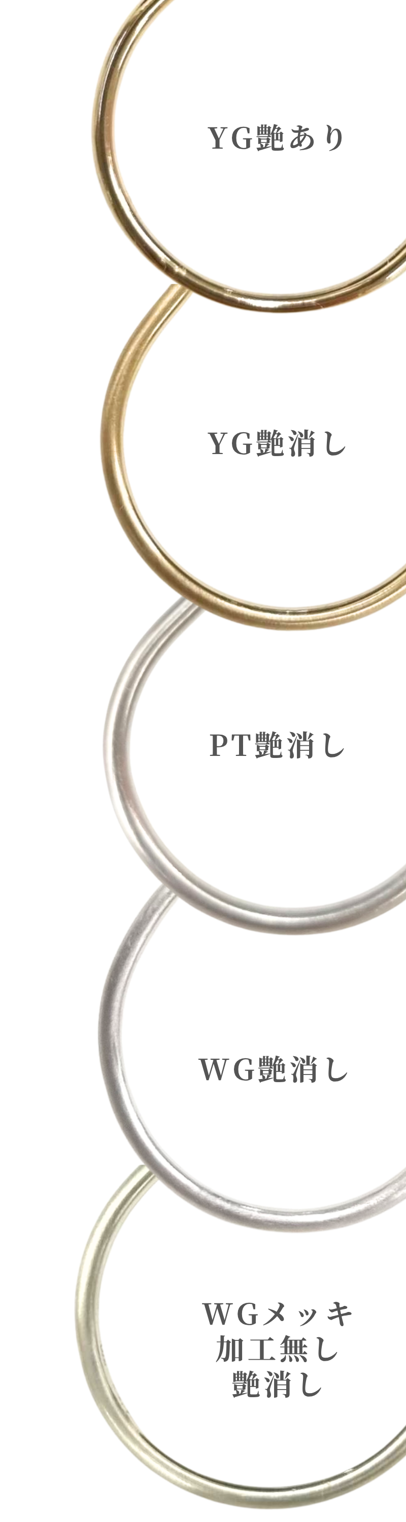 艶有り・艶消しの違い