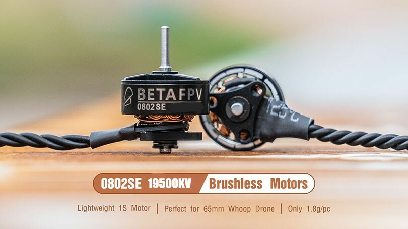 BETAFPV Meteor65HD ブラシレスモーター 0802SE-19500KV