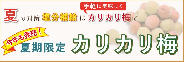 カリカリ梅の通販なら あかぎカリカリ堂 元祖カリカリ梅の開発メーカー