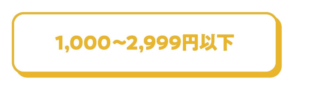 1,000～2,999円以下
