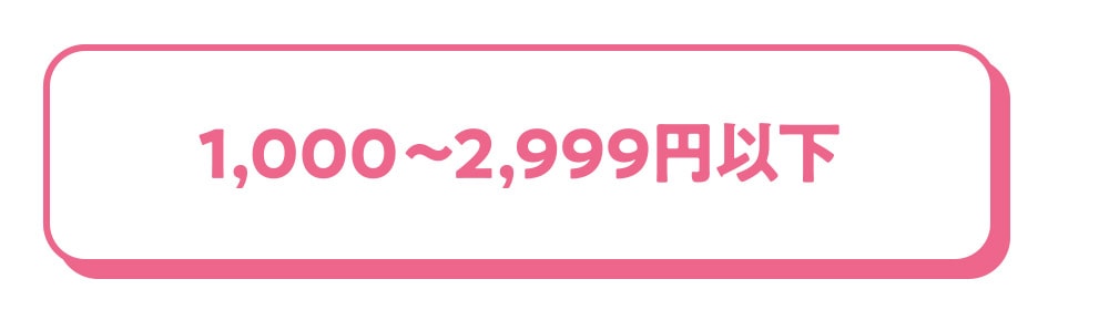 1,000～2,999円以下