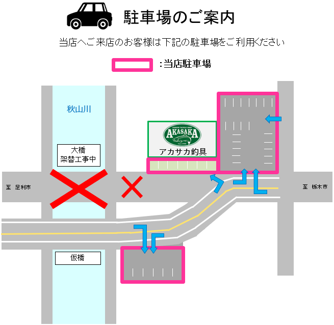 駐車場について