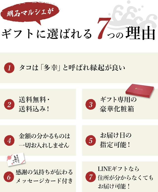 敬老の日　明石マルシェがギフトに選ばれる7つの理由 ギフト プレゼント