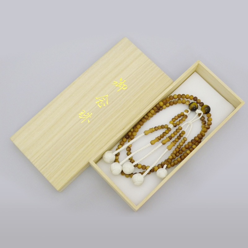 インドネシア産白檀×虎目石仕立の商品画像サムネイル3