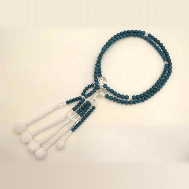 創価学会仏壇仏具【PC念珠 トルコ石】赤澤朝陽 創価学会仏壇仏具【PC念珠 トルコ石】赤澤朝陽