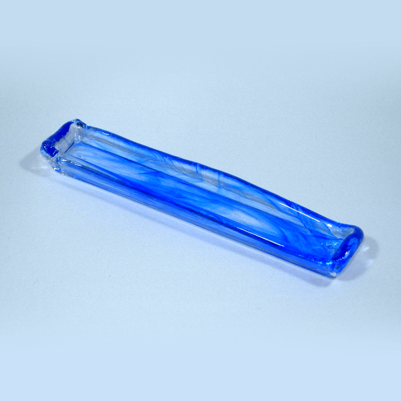 硝子香炉　ウェーブ（ブルー）の商品画像1