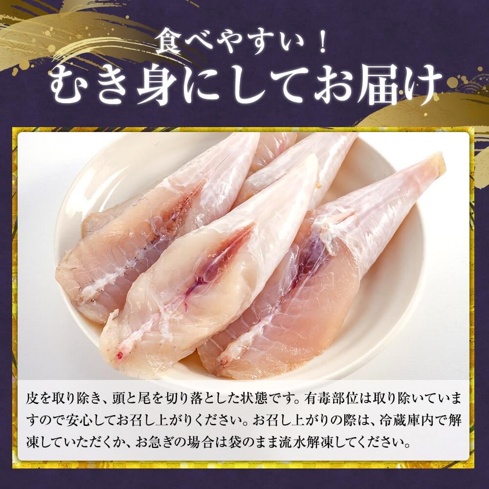 新鮮 国産 ふぐ 讃岐でんぶく ドレス 300ｇ×1パック