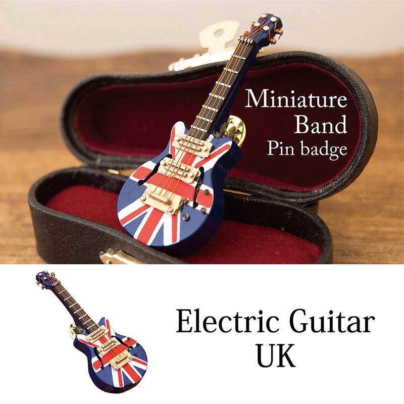 ミニチュアバンド ピンバッチ エレキギター Uk 楽器 の卸向け通販 秋月貿易オンラインショップ