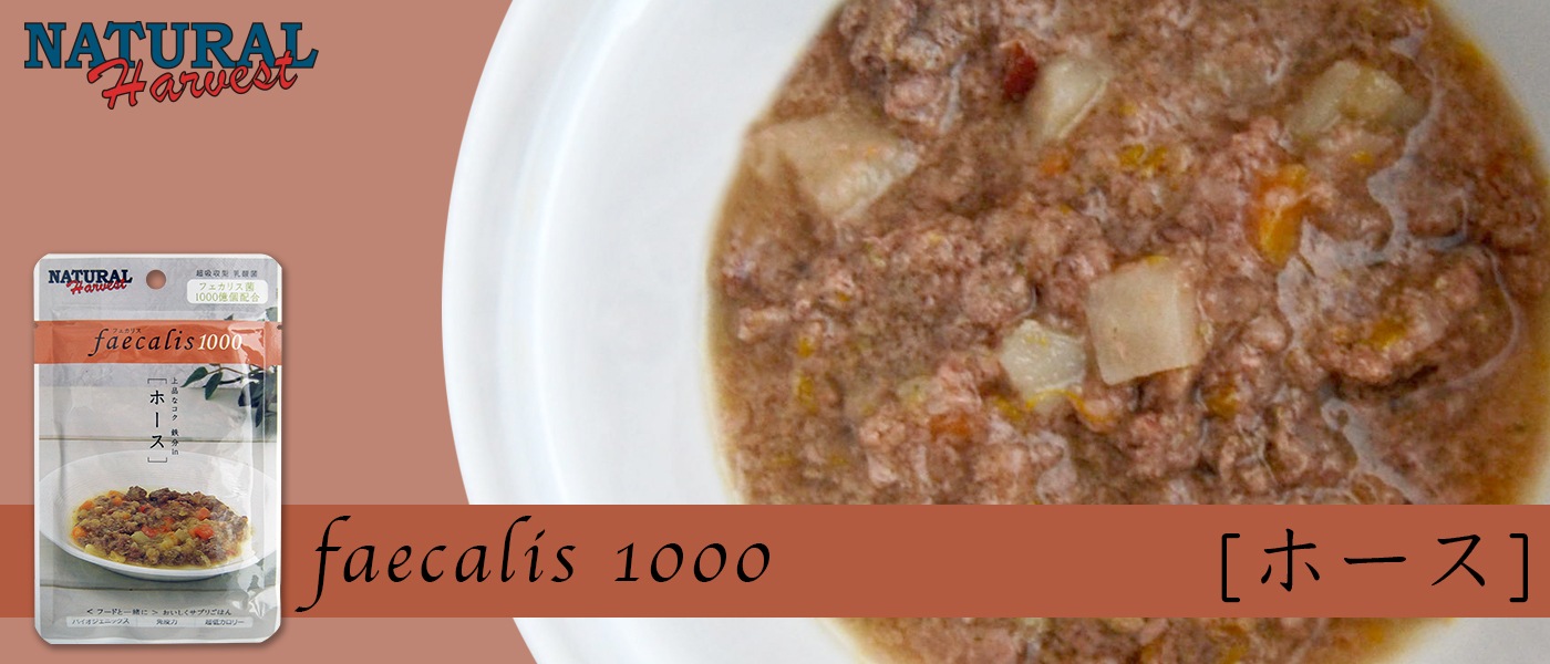 Natural Harvest ナチュラルハーベスト フェカリス1000 ホース 馬肉