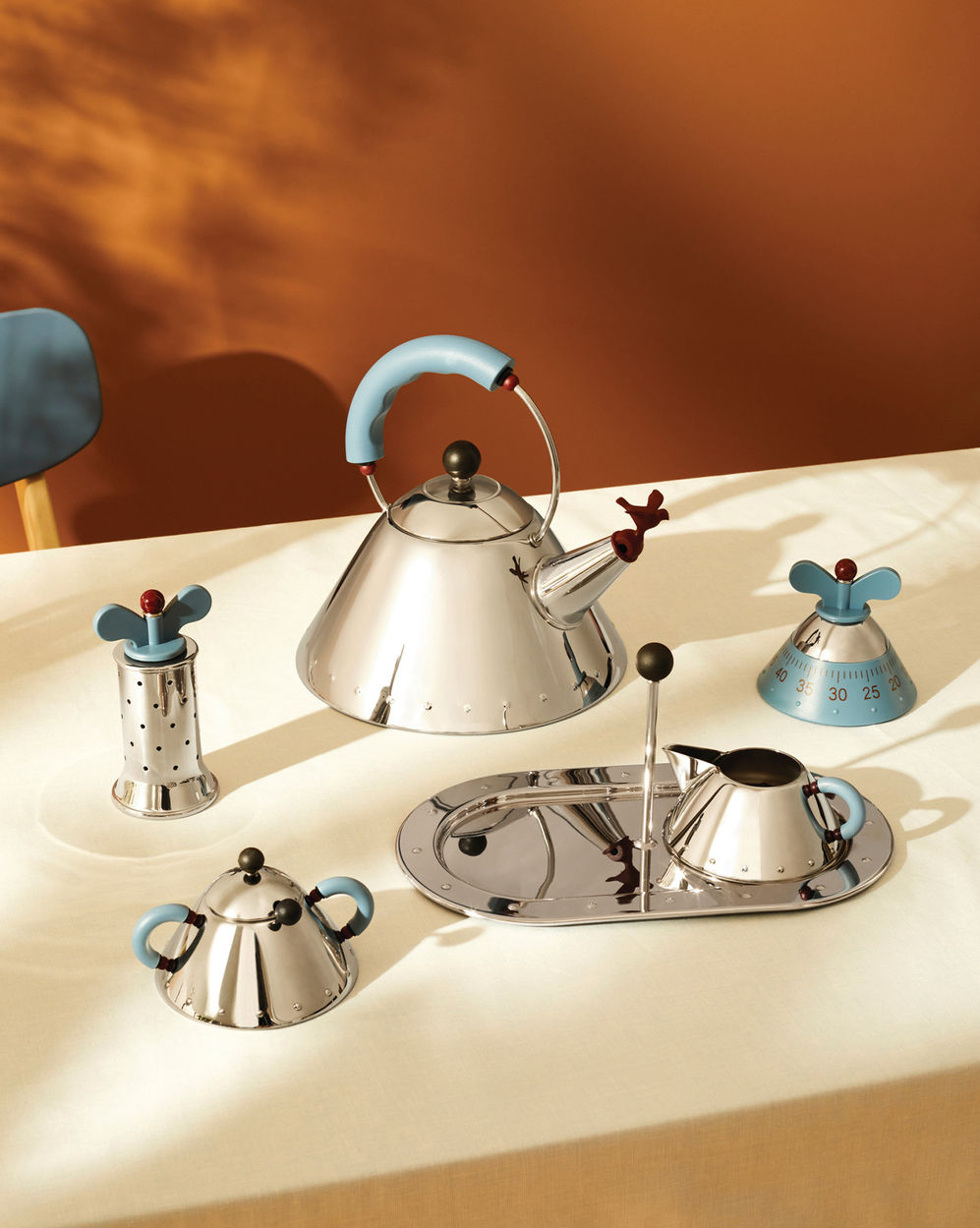 【超レア／未使用品】ALESSI × マイケル・グレイヴス フォトフレーム No.11418「ALESSI フレンチプレス コーヒーメーカー：Michael Graves 額縁