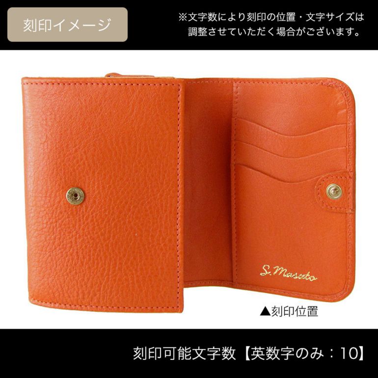 【 ボッテガヴェネタ 】【新品未使用】二つ折り財布　BROWN/ORANGEユニセックス