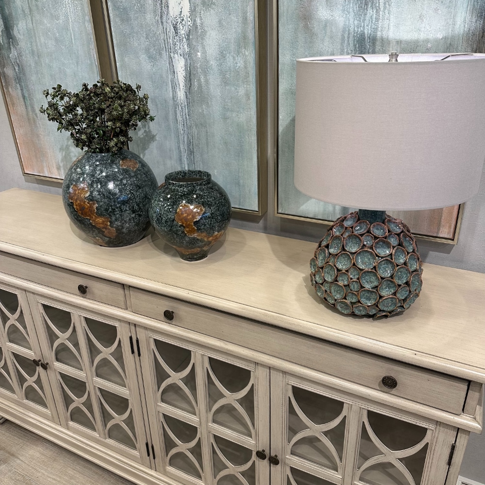 アンティーク調 ガラスキャビネット サイドボード | 家具,収納