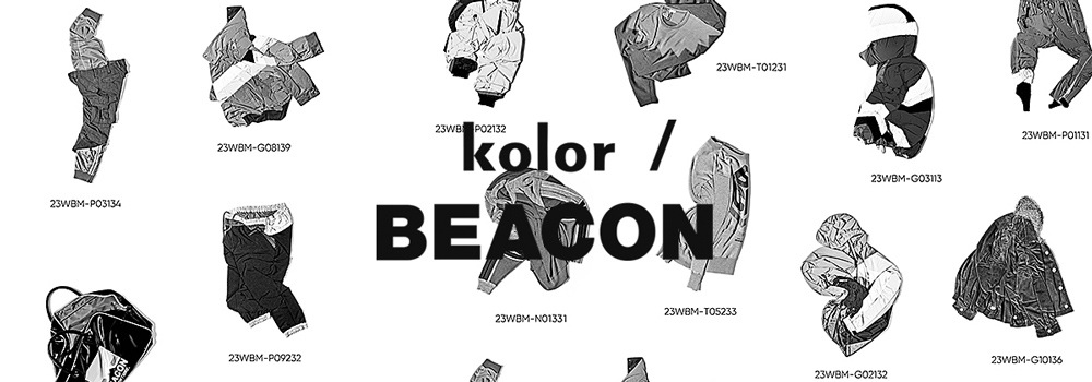 kolor BEACON/カラービーコンの通販 - 正規取扱 ALLEYOnlineShop