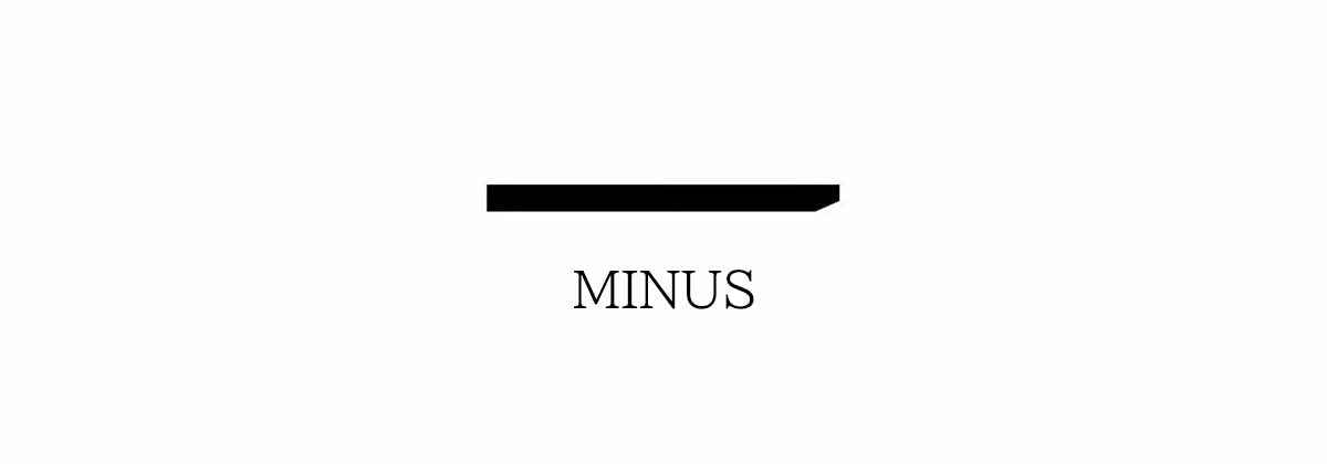 MINUS �ޥ��ʥ�
