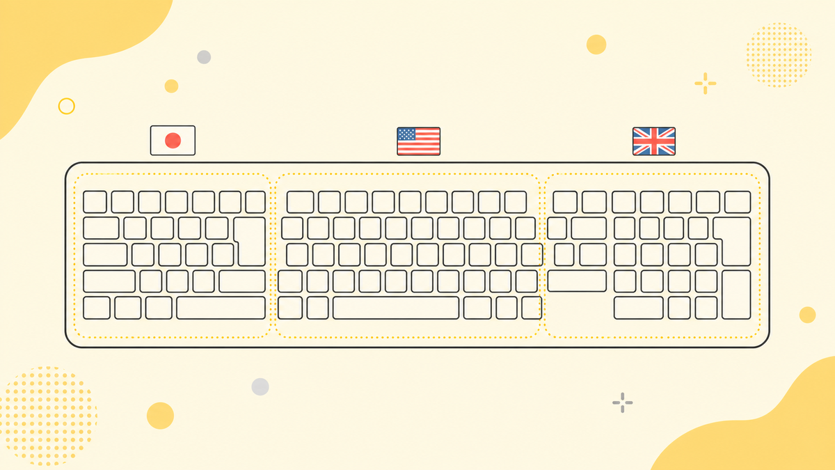 キーボード配列の種類と見分け方｜JIS／US／UK配列の違いと中古PCで 
