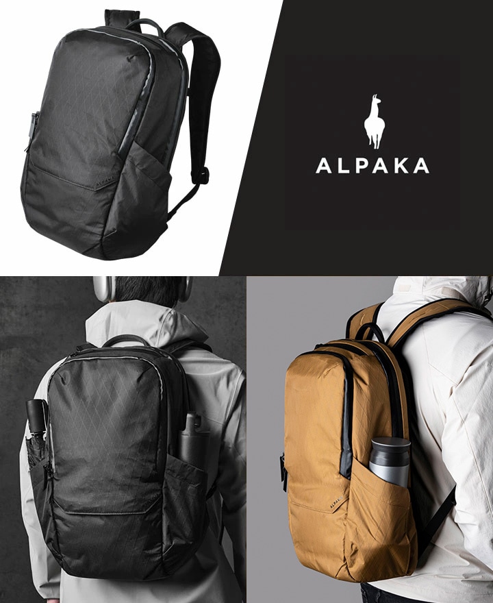 バックパック ELEMENTS BACKPACK PRO X-Pac 26L リュック 通勤 旅行 ビジネス 撥水[ALPAKA/アルパカ] |  BACKPACKS | 【公式】ALPAKA (アルパカ)／国内正規代理店