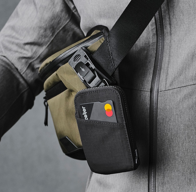 ZIP CARD POUCH AXOFLUX | ACCESSORIES | 【公式】ALPAKA (アルパカ)
