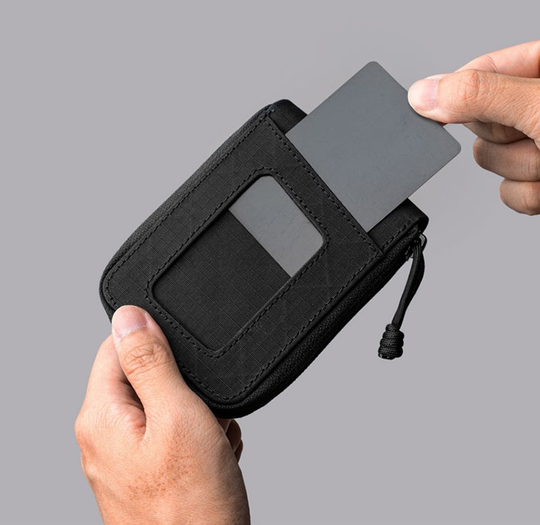 【アルパカ】 ZIP ID WALLET AXOGRID | ACCESSORIES | 【公式】ALPAKA (アルパカ)