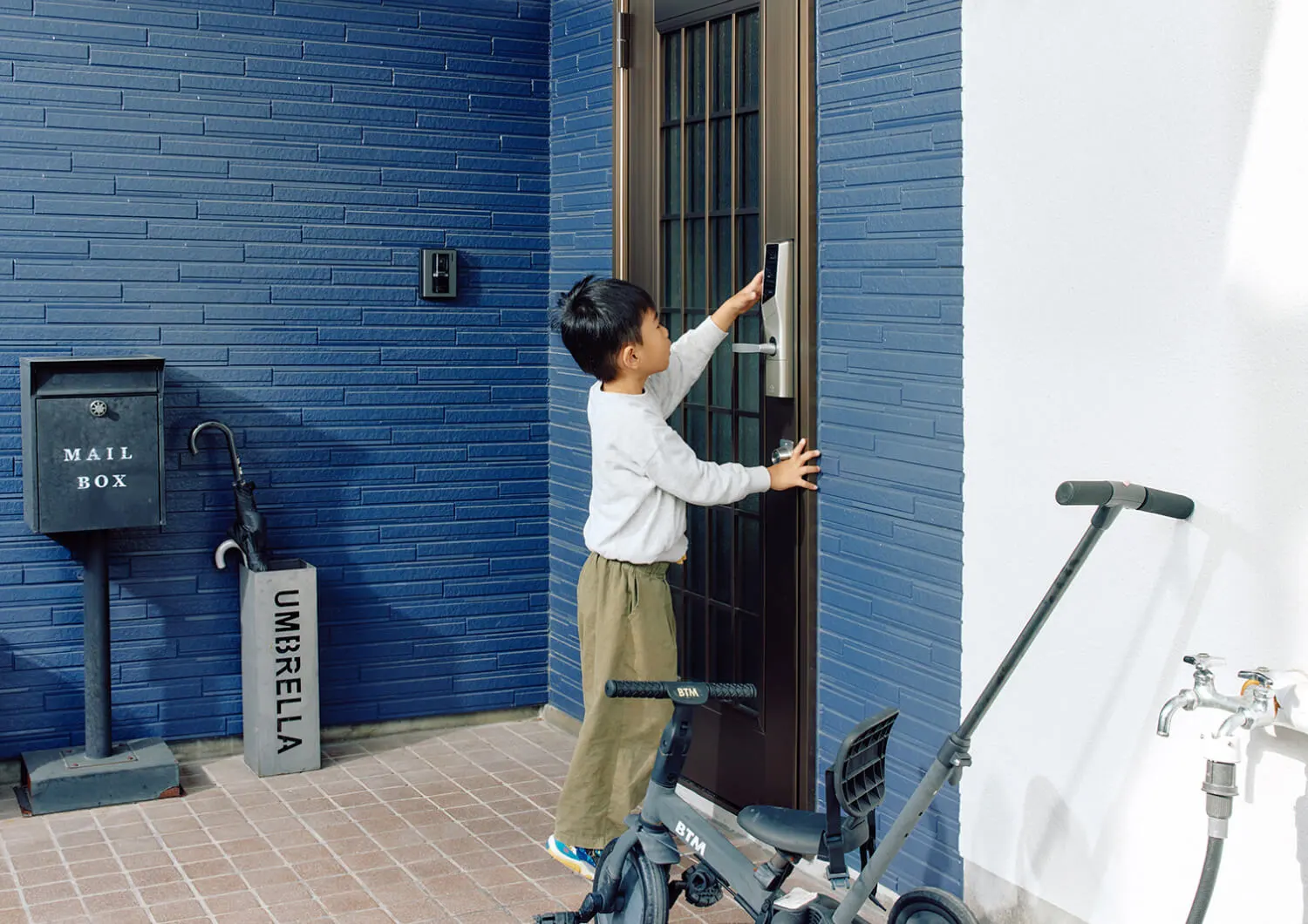 解錠している様子2