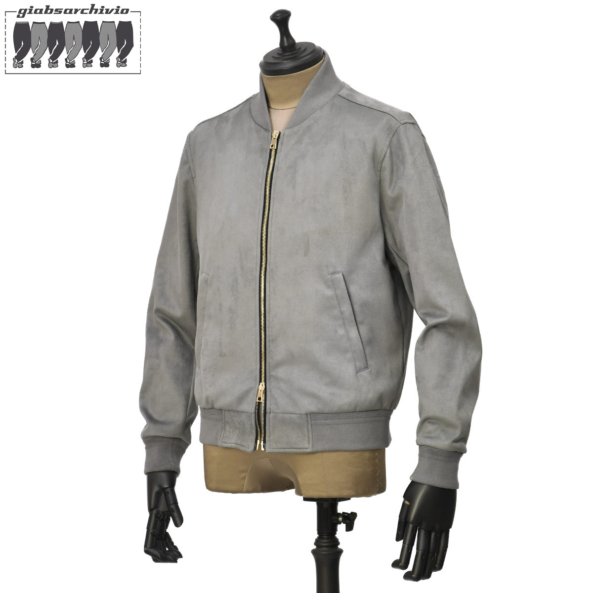 giab's ARCHIVIO【ジャブス アルキヴィオ】MA-1ブルゾン BARDI GOLD