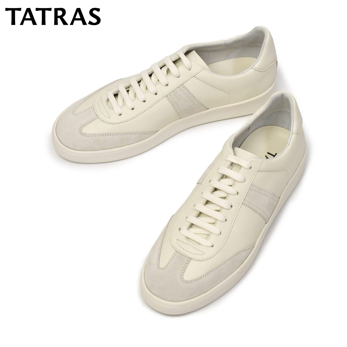 TATRAS【タトラス】レザースニーカー GODRANO レザー ホワイト 