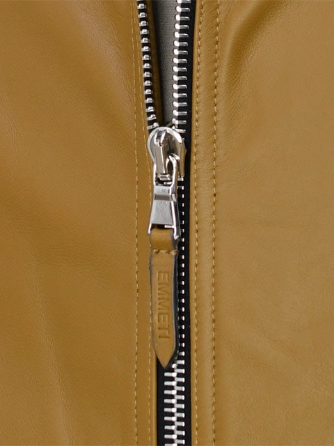 EMMETI レザージャケット　キャメル色 EMMETI エンメティ レザー ライダース / JURI SP LAMB SKIN ユリ