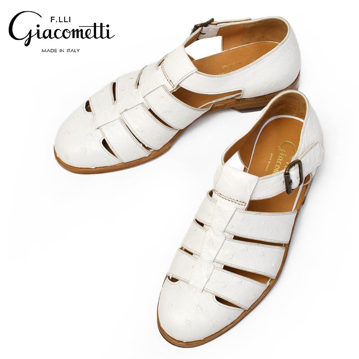 F.LLI Giacometti【フラテッリ ジャコメッティ】グルカサンダル FG166