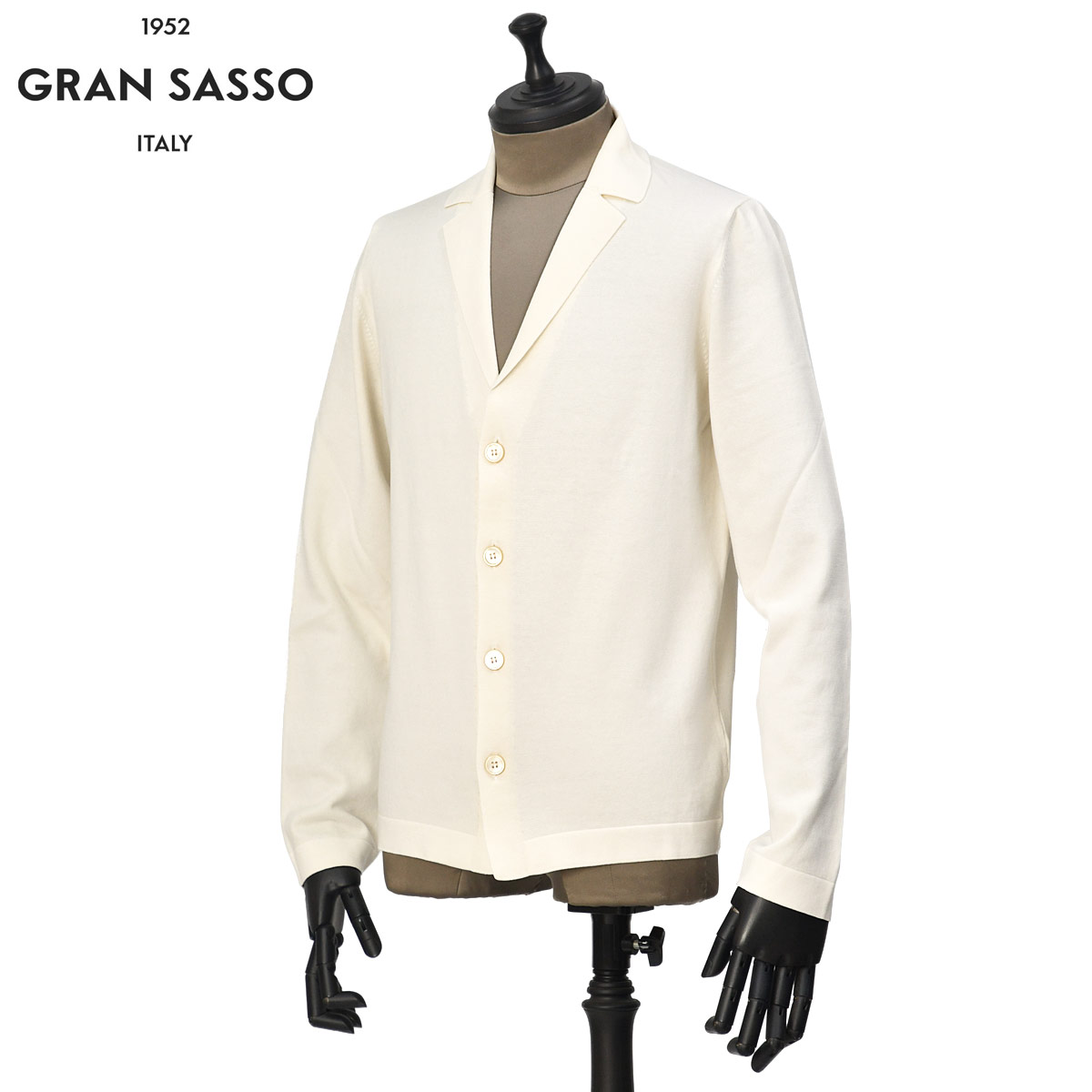 GRAN SASSO【グランサッソ】シングルニットジャケット 57105 18129 007