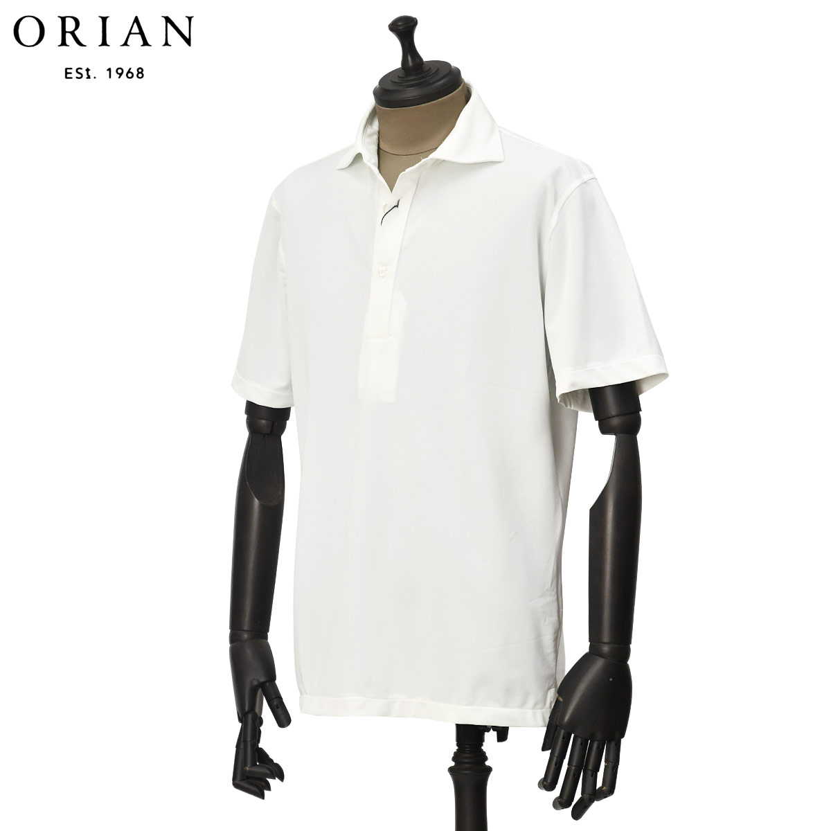 ORIAN Fluid evolution ポロシャツ ホワイト L orian000005whi1.jpg
