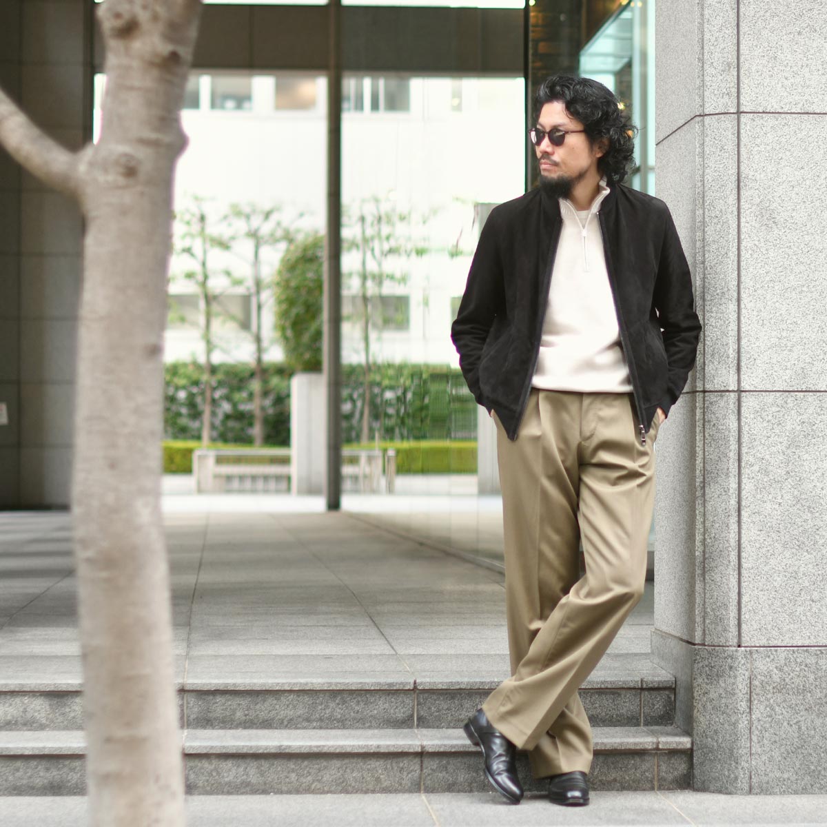 GRAN SASSO【グランサッソ】ハーフジップニット 23125 19621 113