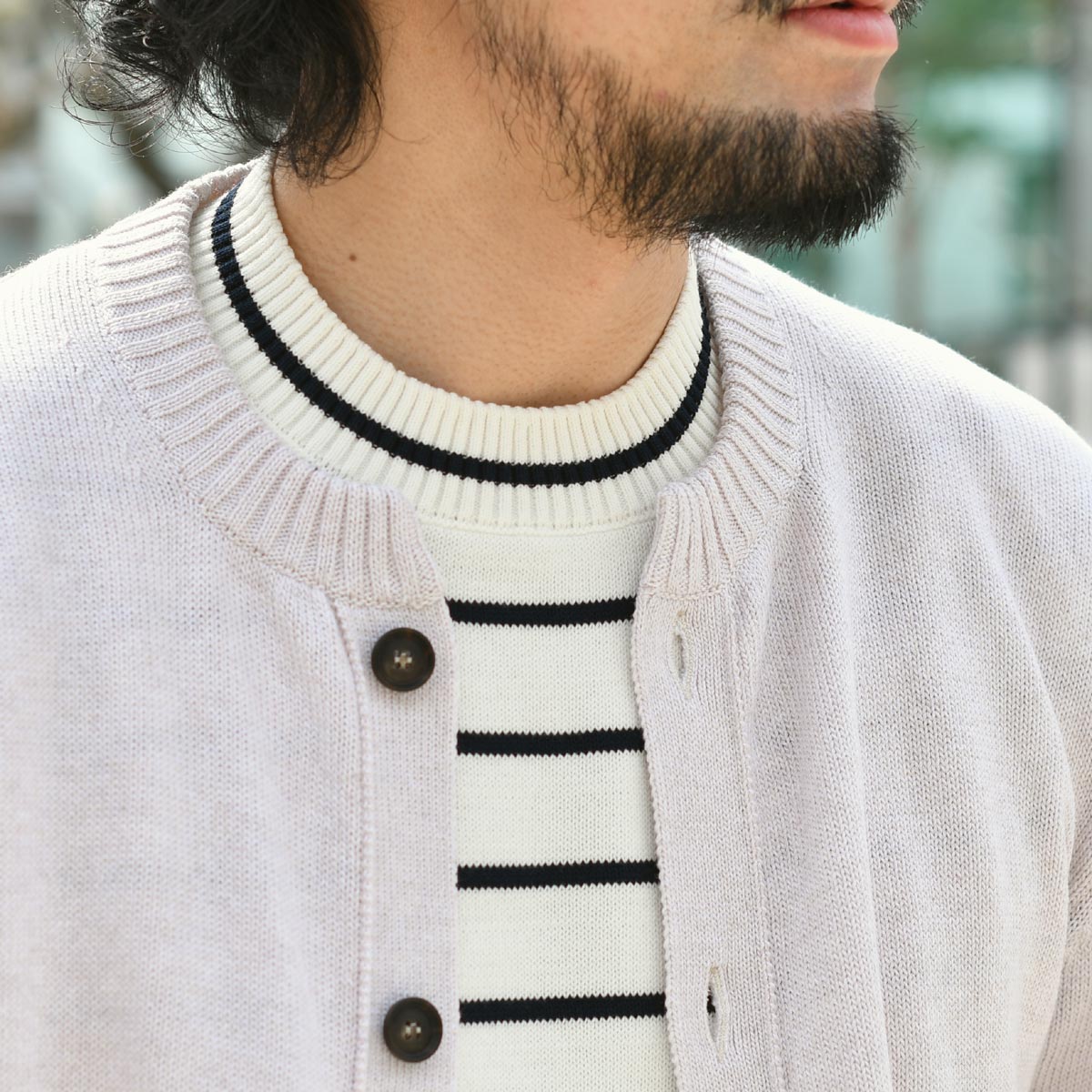 GRAN SASSO【グランサッソ】クルーネックニット 23165 18064 005