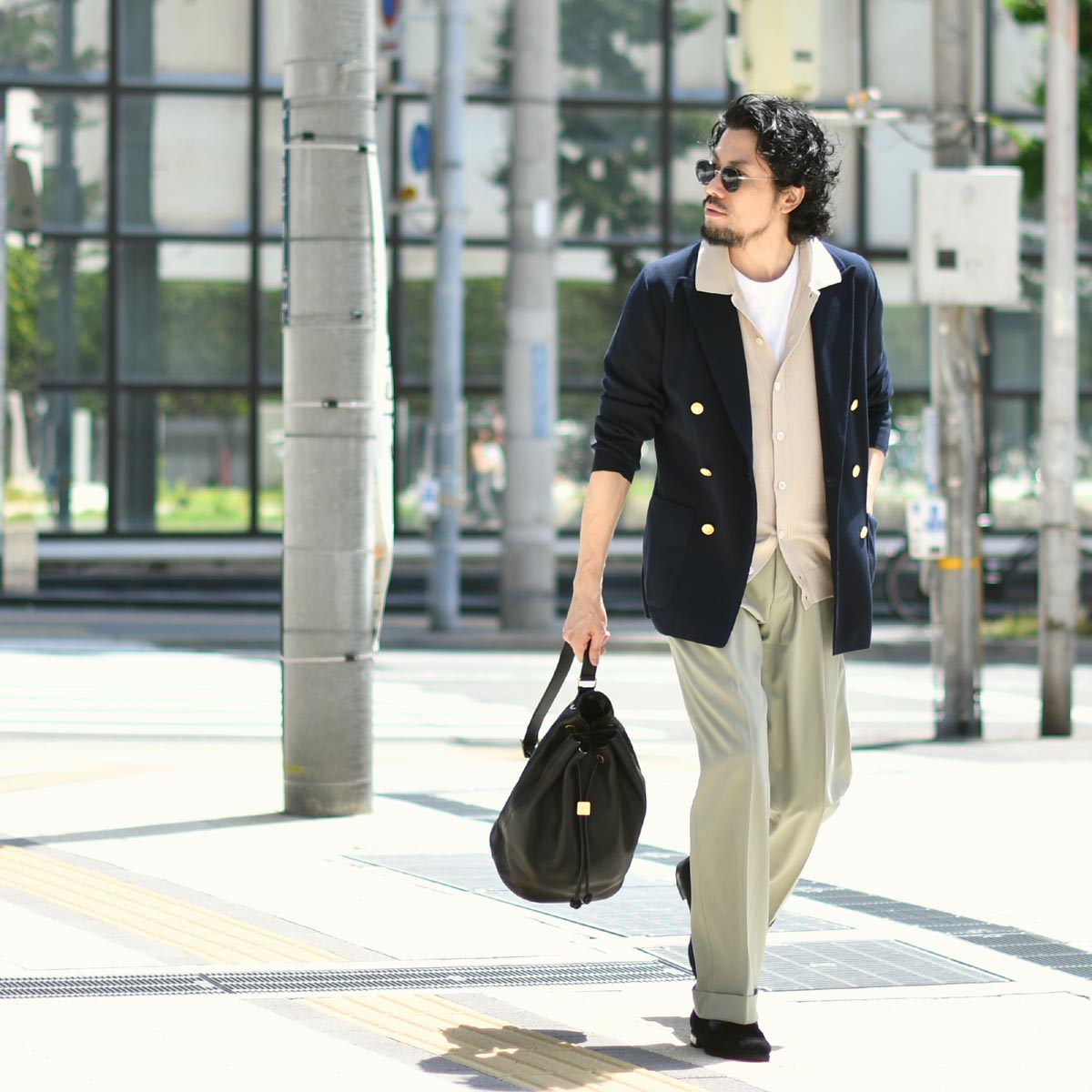 GRAN SASSO【グランサッソ】ニットシャツ 57180 20611 010 フレッシュ