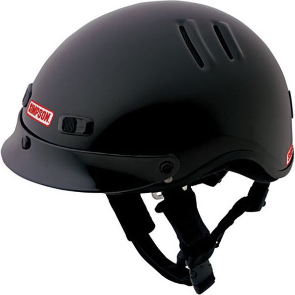 AMACLUB直営店】【送料無料】Simpson シンプソン SHORTY OTW HELMET ハーフヘルメット オンロード バイク  (AMACLUB) | 欧米直輸入バイク用品のAMACLUB