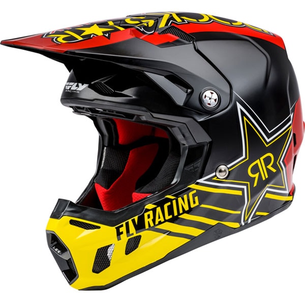 FLY RACING フライ FORMULA CC ROCKSTAR HELMET オフロードヘルメット バイク (AMACLUB)-AMACLUB