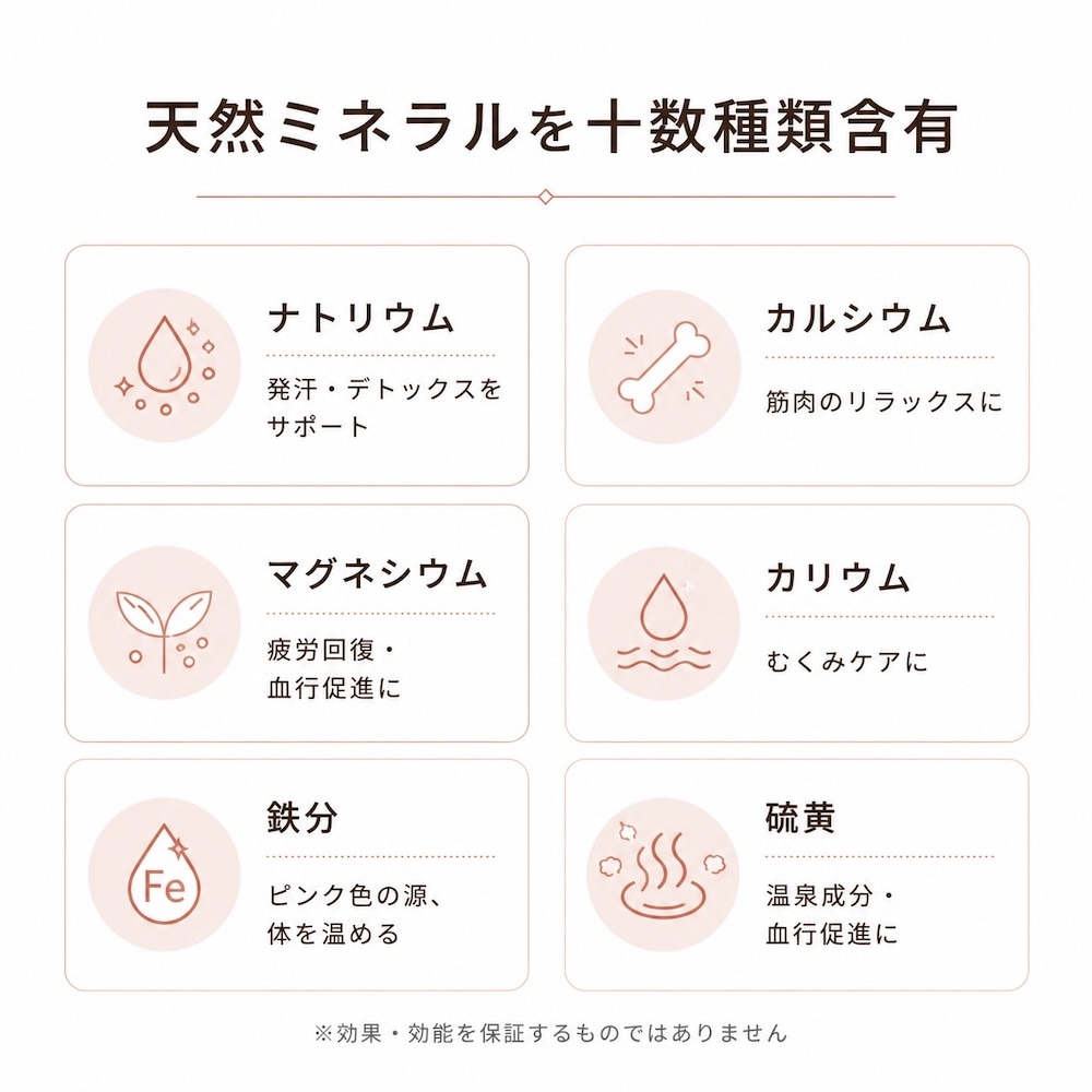 ピンクソルト（ヒマラヤ岩塩）の効果と使い方｜バスソルト1kg・天然