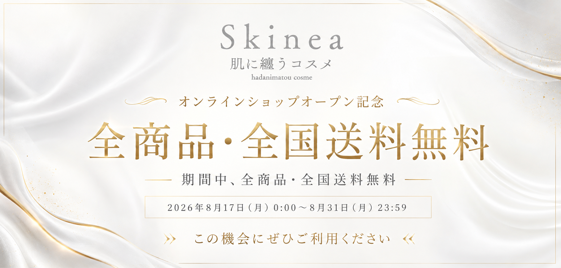 Skinea メインヴィジュアル