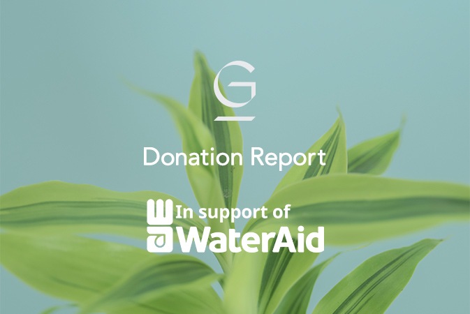WaterAid Japanへ寄付のご報告