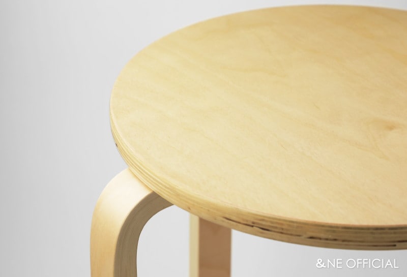 博永家具 スツール 楡無垢材 漆塗り 63，800円 チェア ① 検家具