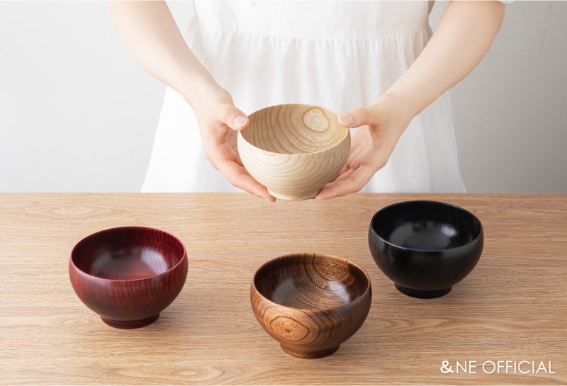 ハレとケ 山中塗り くりぬき椀 | FEATURE,ハレとケ | &NE official