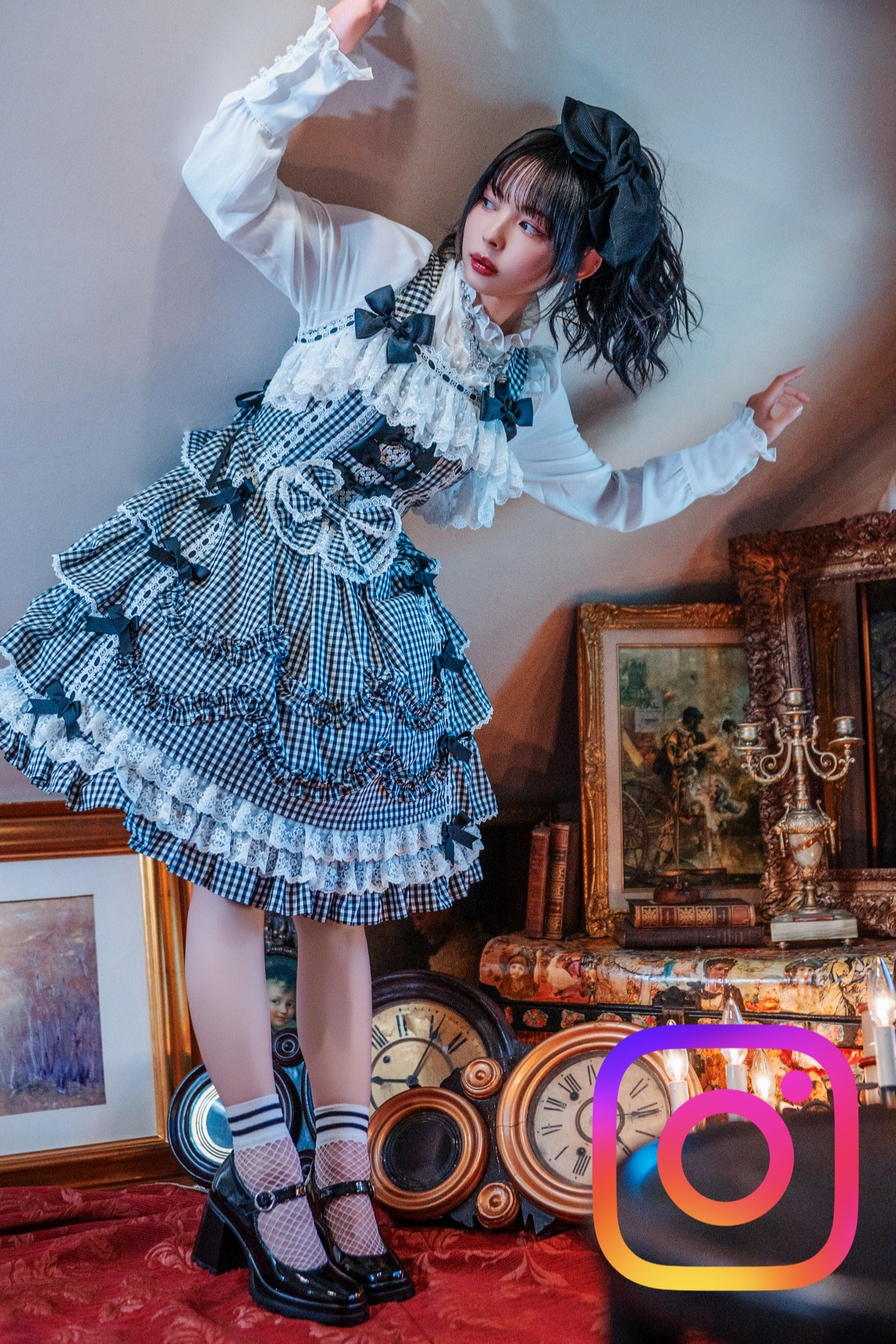 ゴスロリブランド AND ROMEO(アンドロミオ) 超ボリュームパニエと