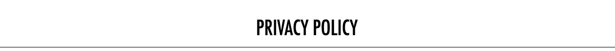 Privacy Policyʥץ饤Хݥꥷ
